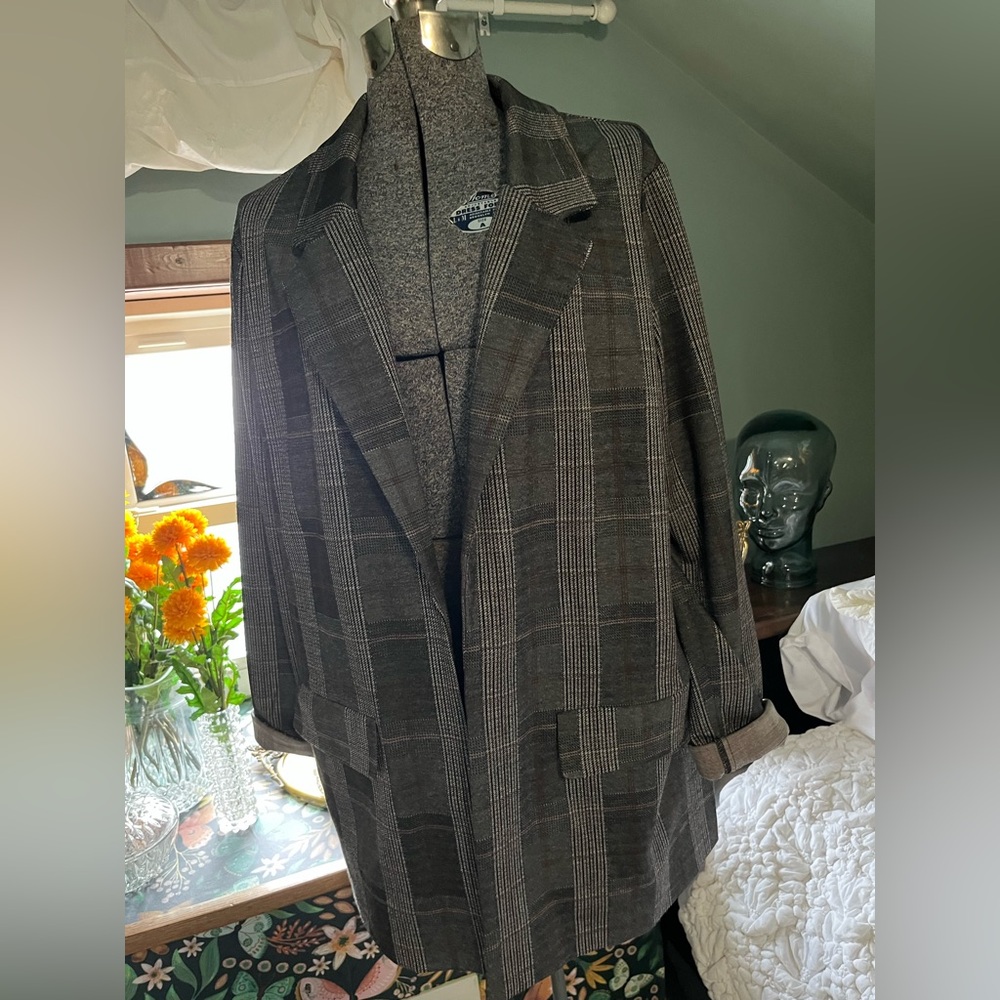 Liverpool  Plaid Coat